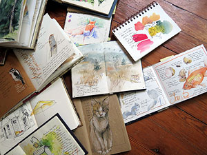 Kate's Art Journals